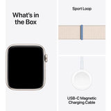 Apple Watch SE GPS 44mm - Alumínio Luz das estrelas | Bracelete Loop Luz das estrelas