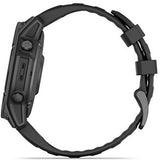Relógio Desportivo Garmin Fenix E 47mm - Aço Prateado