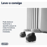 Radiador a Óleo Delonghi TRRS1225 | 2500 W | 12 Elementos | Branco