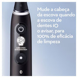 Escova de Dentes Elétrica Oral-B iO 6S + Estojo de Viagem - Preto