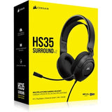 Auscultadores Gaming Corsair HS35 Surround V2 - Preto