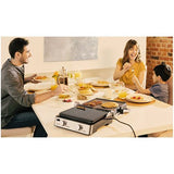 Grelhador de Contacto Braun MultiGrill 7 CG7020 - Preto/Aço Inox