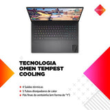 Computador Portátil Gaming Omen by HP 16-n0009np | 16,1'' | Radeon RX 6650M | Ryzen 9 6900HX | 32GB | 1TB SSD