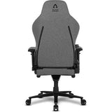 Cadeira Gaming Alpha Gamer Galaxa - Cinzento | Preto