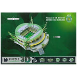 Puzzle 3D em Madeira:  Estádio do Sporting com Luz Incluída - Kit Constrói