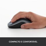 Logitech Rato Wireless M185 (Cinzento)