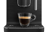 Máquina de Café Automática Smeg com Vapor Anni 50 - Preto