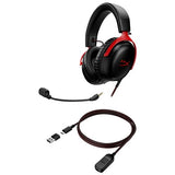 Auscultadores Gaming HyperX Cloud III - Vermelho