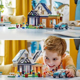 LEGO My City 60398 - Casa de Família e Carro Elétrico