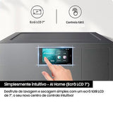 Máquina de Lavar e Secar Roupa Samsung WD18DB8995BZT2 | 18/11 Kg | AI |1000 RPM | A | Look Inox