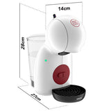 Máquina de Café em Cápsulas Krups Nescafé® Dolce Gusto® Piccolo XS Manual KP1A31P16 - Branca