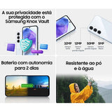 Smartphone Samsung Galaxy A55 5G - 256 GB - Azul Gelo