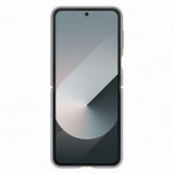 Capa Samsung em Pele para Galaxy ZFlip 6 - Cinza