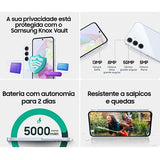 Smartphone Samsung Galaxy A35 5G - 256 GB - Amarelo