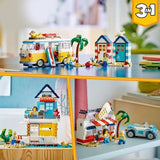 LEGO® Creator 31138 - 3 em 1 - Autocaravana de Praia