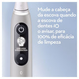 Escova de Dentes Elétrica Oral-BiO 6S + Estojo de Viagem  - Cinzento