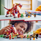 LEGO Ninjago 71793 - Dragão da Lava Transformável em Onda de Calor