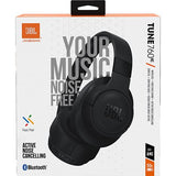 Auscultadores Noise Cancelling Bluetooth JBL Tune 760 - Preto