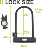 Cadeado para bicicleta e trotinete Newrban NEWMLOCKUK com fixação ao quadro
