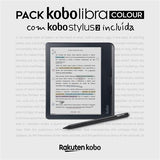 Ereader Kobo Libra Colour + Caneta Kobo Stylus 2 - Preto