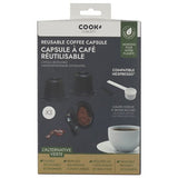 Cápsulas de Café Reutilizável  CMP Paris KA4556 para Máquinas de Café Nespresso x3Unids.