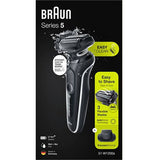 Máquina de Barbear Elétrica Braun S5 51-W1200 S - Preto