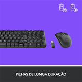 Logitech Combo Teclado Wireless + Rato Wireless MK220