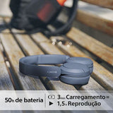 Auscultadores Bluetooth Sony WH-CH520L - Azul
