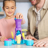 Jogo de Plasticina Kinetic Sand - Máquina de Gelados - Spin Master
