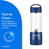 Liquidificadora Portátil Nutribullet Portátil NBP003NBL - Azul