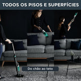 Aspirador Vertical Rowenta X-Trem Compact RH1239WO | Flex | Autonomia: 40min