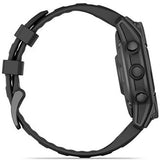 Relógio Desportivo Garmin Fenix E 47mm - Aço Prateado