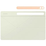 Capa Samsung Smart Book Cover para Galaxy Tab S9 Ultra/S10 Ultra - Laranja/Verde