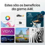 Smart TV Hisense 32 HD 32A4K - 81cm