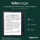 Ereader Kobo Sage - Preto