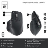 Rato Bluetooth Logitech MX Master 3S - Graphite