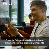 Auriculares True Wireless Bluetooth Sony WF-C510 - Azul