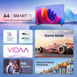 Smart TV Hisense 32 HD 32A4N - 81cm