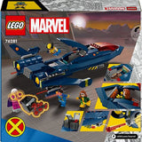 LEGO Marvel Super Heroes 76281 - X-Jet dos X-Men