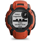 Smartwatch Garmin Instinct 2X Solar - Vermelho