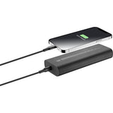 Powerbank Cellularline Thunder 20000mAh USB+USB-C Preto