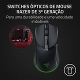 Rato Gaming com Fio Razer Cobra