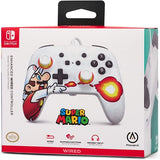 Comando Switch PowerA com fios - Fireball Mario