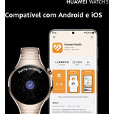 Bundle Huawei Watch 5 42mm - Titanium White + Freebuds 6i