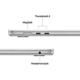 MacBook Air 15'' | 2025 | M4 10-core | 24GB | 512GB SSD | GPU 10-core - Prateado