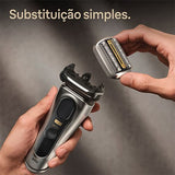 Cabeça de Substituição Máquina de Barbear Braun para Series 9 Pro - 94M