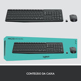 Logitech Teclado + Rato Wireless MK235