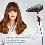 Conjunto Hair Essentials Rowenta Secador CV6430F0 + Modelador CF322LF
