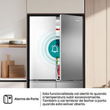 Frigorífico Americano Hisense Rq5P470Seie | 178,5X79,4X69,8 Cm | 483 L | E | Look Inox - Outlet - Grade B