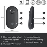 Rato Wireless Logitech Pebble M350 - Grafite